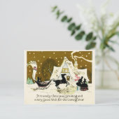 クリスマス ポストカード (スタンド正面)