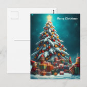 クリスマス ポストカード (正面/裏面)