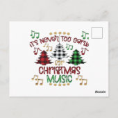 クリスマス ポストカード (裏面)