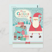 クリスマス ポストカード (正面/裏面)