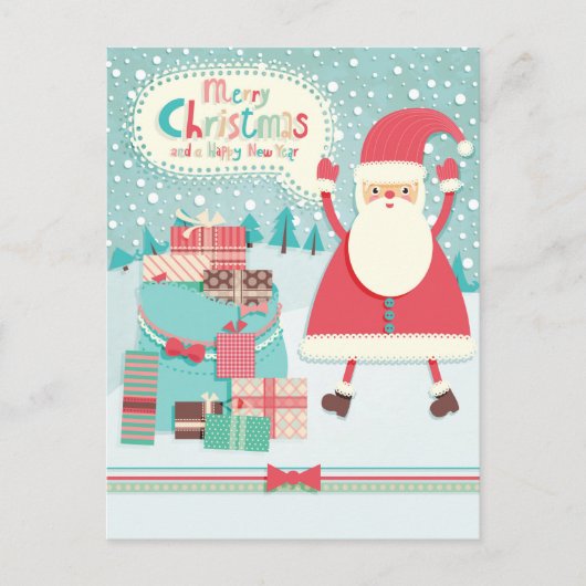 クリスマス ポストカード (正面)