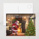 クリスマス ポストカード (正面/裏面)