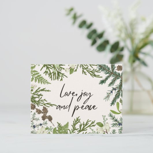 クリスマス ポストカード (スタンド正面)