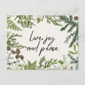 クリスマス ポストカード (正面)