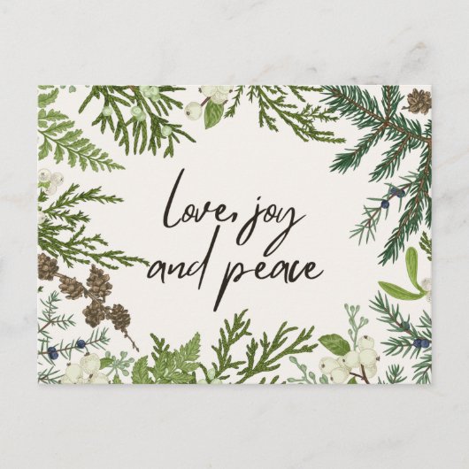 クリスマス ポストカード (正面)