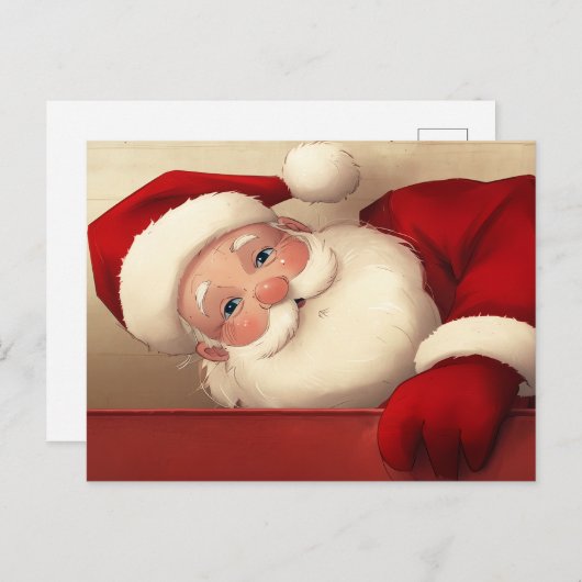 クリスマス ポストカード (正面/裏面)