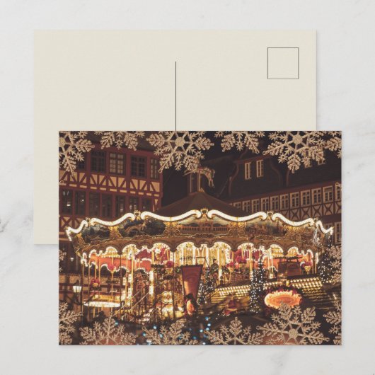 クリスマス ポストカード (正面/裏面)