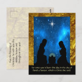 クリスマス ポストカード (正面/裏面)