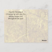 クリスマス ポストカード (裏面)