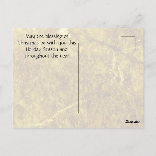 クリスマス ポストカード (裏面)