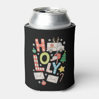 クリスマス ポスト係 ホリデー 冬のシーズン 缶クーラー