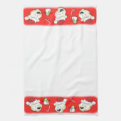 クリスマス・ポーラー・ベア キッチンタオル (縦)