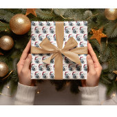 クリスマス・ポーラー・ベア ラッピングペーパー