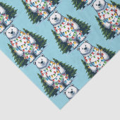 クリスマス・ポーラー・ベア 薄葉紙 (詳細)