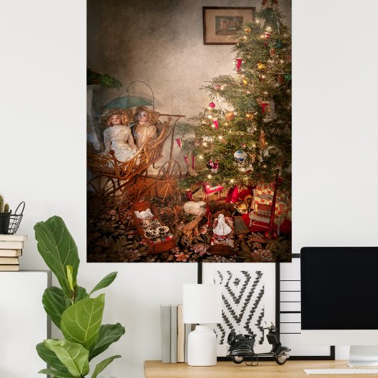 クリスマス – マイ初めてのクリスマス ポスター (ホームオフィス)