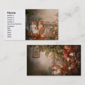 クリスマス – マイ初めてのクリスマス 名刺 (正面/裏面)