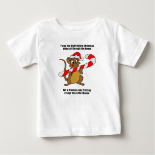 クリスマス・マウスの前の夜 ベビーTシャツ