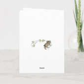 クリスマス·マウス·ツリー カード (裏面)