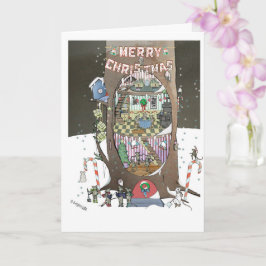 クリスマス·マウス·ツリー カード