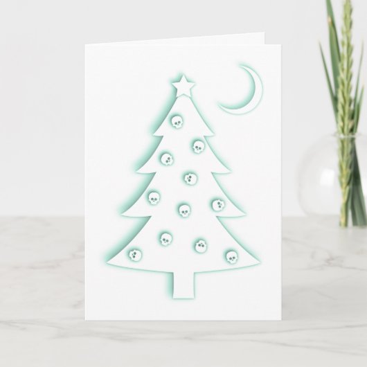 クリスマス・マカブレ・ツリー シーズンカード (正面)