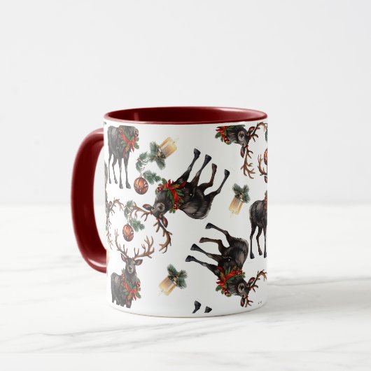 クリスマス マグカップ (正面左)