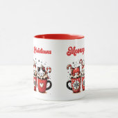 クリスマス マグカップ (中央)