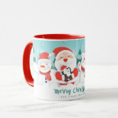 クリスマス マグカップ (正面左)