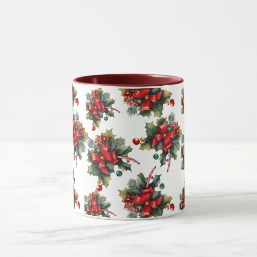 クリスマス マグカップ (中央)
