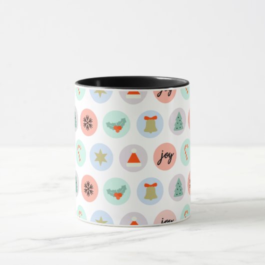 クリスマス マグカップ (中央)
