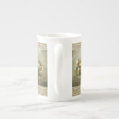 クリスマス・マグカップ、イエス・キリスト、メリークリスマス ボーンチャイナマグカップ (裏面)