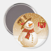 クリスマス マグネット (正面/裏面)