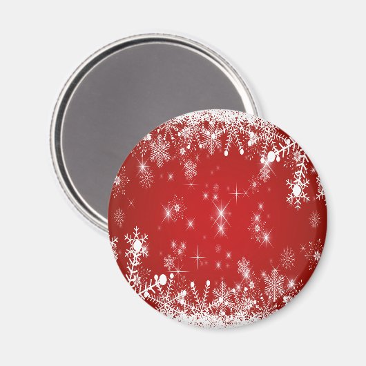 クリスマス マグネット (正面/裏面)