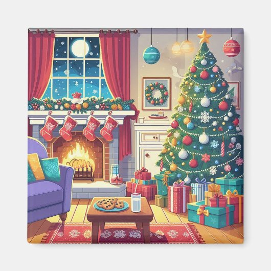 クリスマス マグネット (正面)