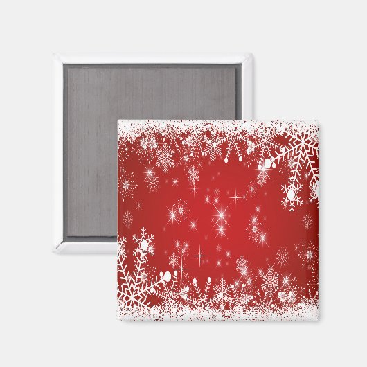 クリスマス マグネット (正面/裏面)