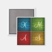 クリスマス マグネット (正面/裏面)