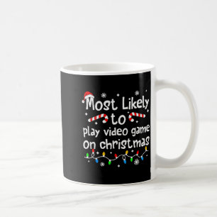 クリスマス・マッチでビデオゲームをする可能性が最も高い コーヒーマグカップ