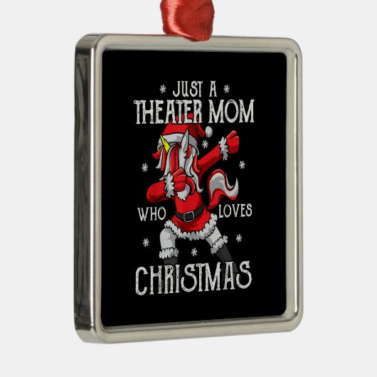 . .クリスマス・ママを愛するただの演技生徒 メタルオーナメント (右)