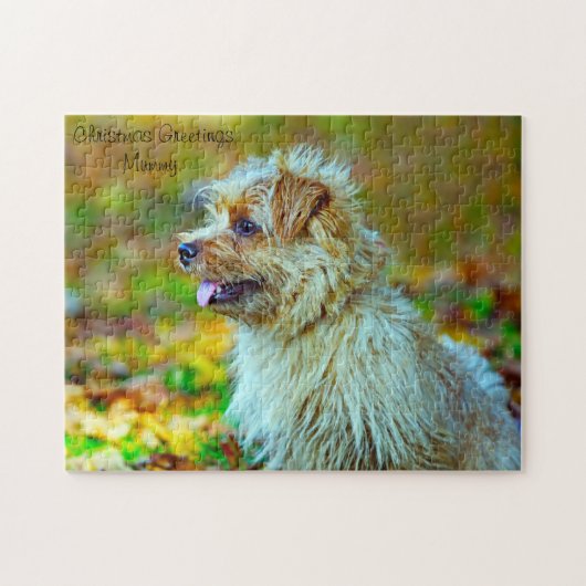 クリスマス・ママ。 ジグソーパズル (横)