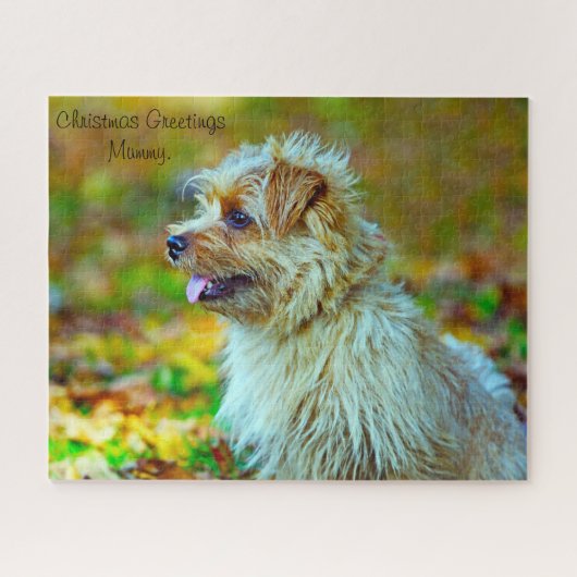 クリスマス・ママ。 ジグソーパズル (横)