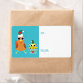 クリスマス・マリア&ニワトリのバンディット ラベル (インサイチュ)