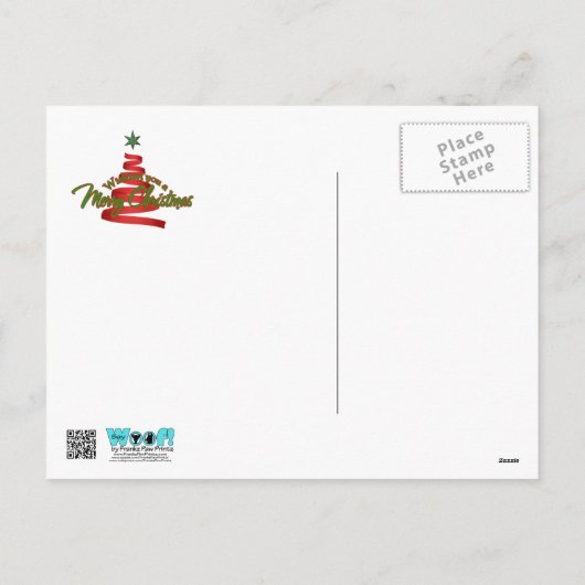 クリスマス – マルチーズ- Zoey (裏面)