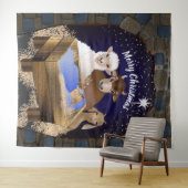 クリスマス マンゴー 産湯 背景 タペストリー (インサイチュ(横))