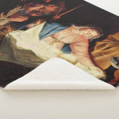 クリスマス・マンジャーのシーン シェルパブランケット (3/4)