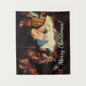 クリスマス・マンジャーのシーン タペストリー (正面)