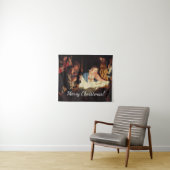 クリスマス・マンジャーのシーン タペストリー (インサイチュ(横))