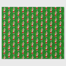 クリスマス マージョリー・テイラー・グリーン サンタクロース ラッピングペーパー