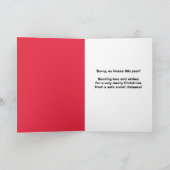 クリスマス ミステルtoe 猫 マスク ユーモア (内部)