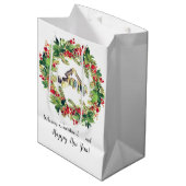 クリスマス ミディアムペーパーバッグ (正面アングル)