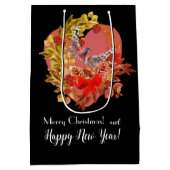 クリスマス! ミディアムペーパーバッグ (裏面)