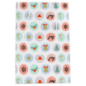 クリスマス ミディアムペーパーバッグ (正面)